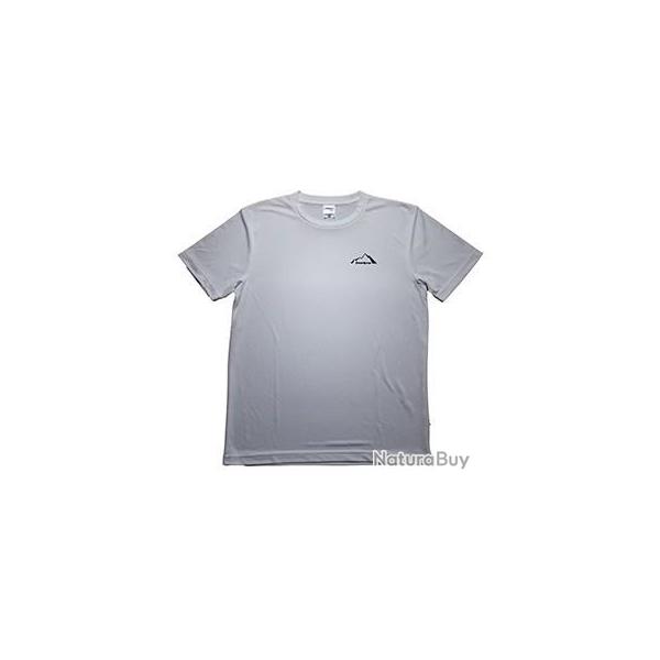 TEE SHIRT TENRYU MOUNTAIN LOGO DRY T-SHIRT - WHITE - XL