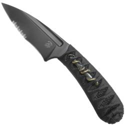SIN Custom Tsukamaki bronze Menuki L Serrated- Bastinelli Cr&eacute;ations