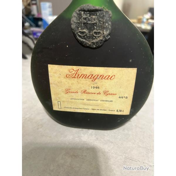 basquaise d armagnac de 1944 cyrano grande reserve