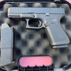 Glock 19 Gen5 FS + Holster Glock + kit hausse/guidon fibre optique