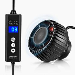 Mini Pompe &agrave; Vagues 8000L/H, 10W Pompe de Brassage pour Aquarium Wavemaker avec 4 Modes et 10 Niveau
