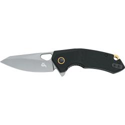 Couteau Pliant Black Fox The Corner Lame Acier 10Cr15CoMoV Manche G10 Linerlock BF787G10B