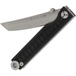 Couteau StatGear Pocket Samurai Mini Lame Acier 440C Manche Aluminium Linerlock STAT102