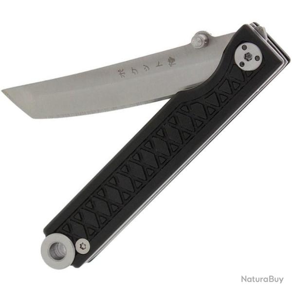 Couteau StatGear Pocket Samurai Mini Lame Acier 440C Manche Aluminium Linerlock STAT102