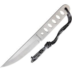 Couteau Fixe Rough Ryder Monobloc Lame Acier Inoxydable Manche Acier &Eacute;tui Nylon RR2177