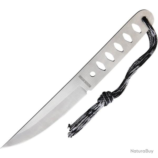 Couteau Fixe Rough Ryder Monobloc Lame Acier Inoxydable Manche Acier �tui Nylon RR2177