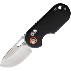 Couteau Rough Ryder Slide Lock Lame Acier 440 Manche Aluminium Noir Verrou Coulissant RR2594
