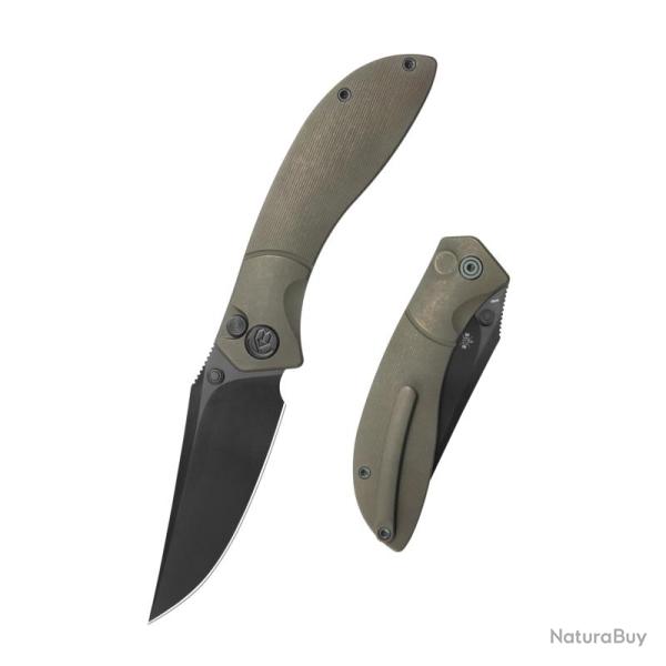 Couteau Pliant KB Stingray Lame M390 Manche Titane bronze Button Lock KUB264C