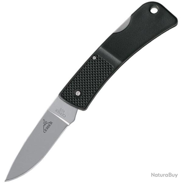 Couteau Pliant Gerber LST Manche Nylon Renforc� Fibre de Verre Noir Lockback USA G6009