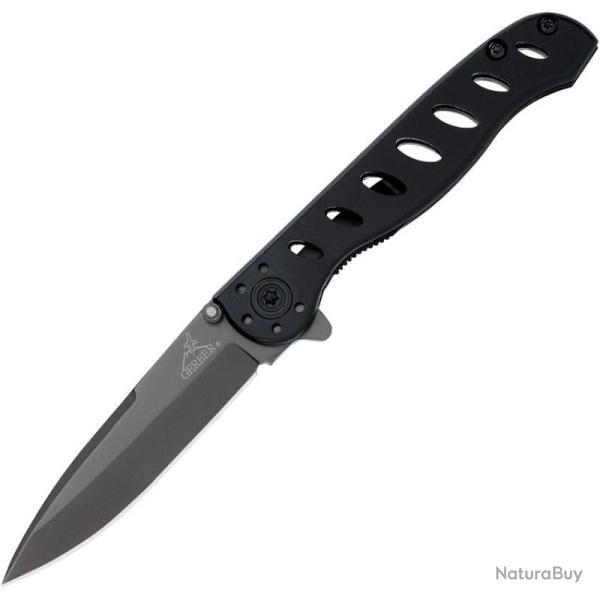 Couteau Pliant Gerber EVO Jr Lame Acier 7Cr17MoV Manche Aluminium Anodis� Noir Linerlock G41492