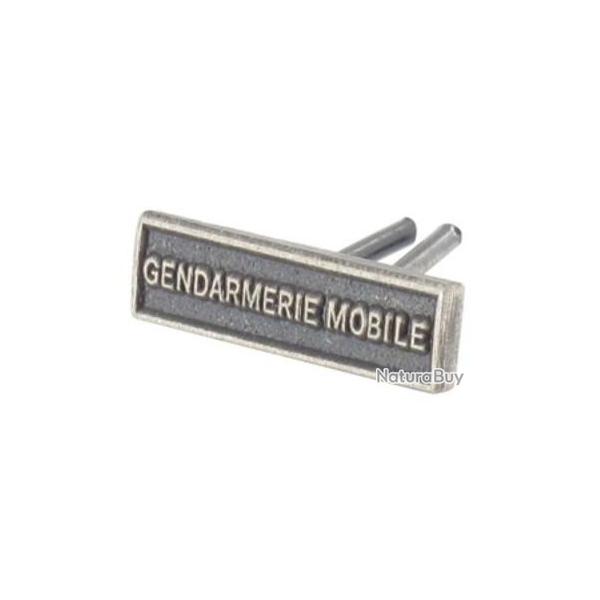 Agrafe M�daille et Barrette "Gendarmerie Mobile" R�duction