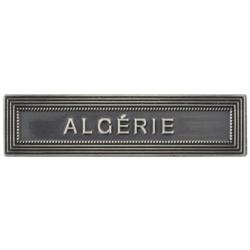 Agrafe M&eacute;daille et Barrette "Alg&eacute;rie" Ordonnance