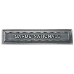 Agrafe M&eacute;daille et Barrette "Garde Nationale" Ordonnance