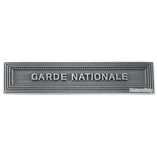 Agrafe M�daille et Barrette "Garde Nationale" Ordonnance