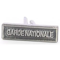Agrafe M&eacute;daille et Barrette "Garde Nationale" R&eacute;duction