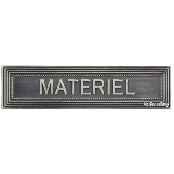 Agrafe M�daille et Barrette "Mat�riel" Ordonnance
