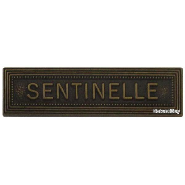 Agrafe M�daille et Barrette "Sentinelle" Ordonnance