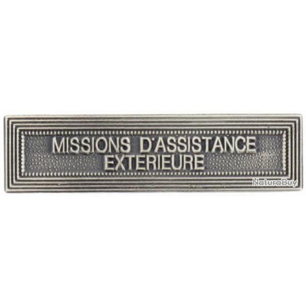 Agrafe M�daille et Barrette "Missions d'Assistance Ext�rieure" Ordonnance