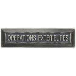Agrafe M&eacute;daille et Barrette "Op&eacute;rations Ext&eacute;rieures Ordonnance