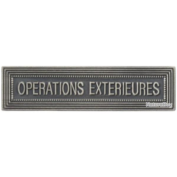 Agrafe M�daille et Barrette "Op�rations Ext�rieures Ordonnance