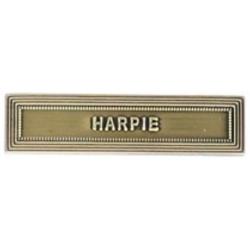 Agrafe M&eacute;daille et Barrette "Harpie" Ordonnance