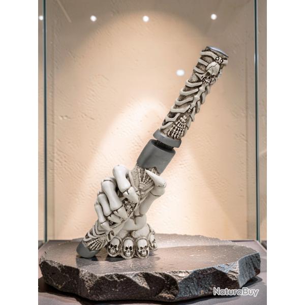 Skull Tanto d�coration r�sine et metal