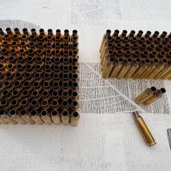 Lot 100 Douilles 6.5 creedmoor S&B pr&ecirc;tes au rechargement et amorc&eacute;es
