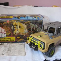 MATTEL - BIG JIM : SAFARI JEEP - 2268 / AVEC BOITE ET NOTICE - VINTAGE 1978