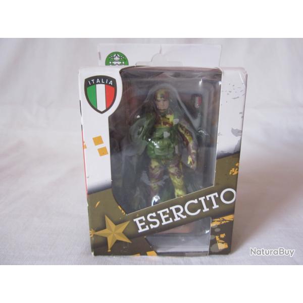 ESERCITO / GIOCHI PREZIOSI 1/24 : PARACADUTISTA ITALIANO IN AZIONE / PARACHUTISTE ITALIEN EN ACTION