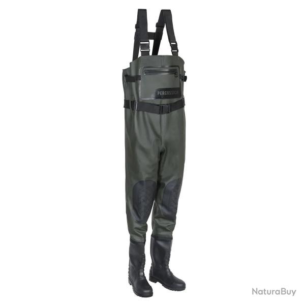 Waders PVC Percussion kaki 40 / 41
