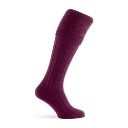 CHAUSSETTE PORTLAND BURGUNDY - 43/45 - PENNINE