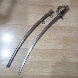 Sabre d'enfant d'officier de cavalerie l&eacute;g&egrave;re Mle 1822 de type second empire