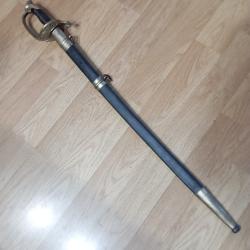 Sabre d'officier d'infanterie Mle 1845Ch&acirc;tellerault ao&ucirc;t 1851