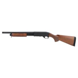 Fusil Pompe M870 Police Bois & Metal (S&T)