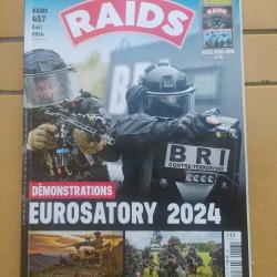 REVUE RAIDS 457 AOUT2024 EUROSATORY FORCE SPECIALES 13RDP CHAR DE COMBAT ARMEE SUISSE UKRAINE