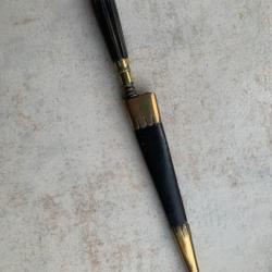 Superbe stylet corse a la genoise, avec son fourreau ,longueur 29.8 cm