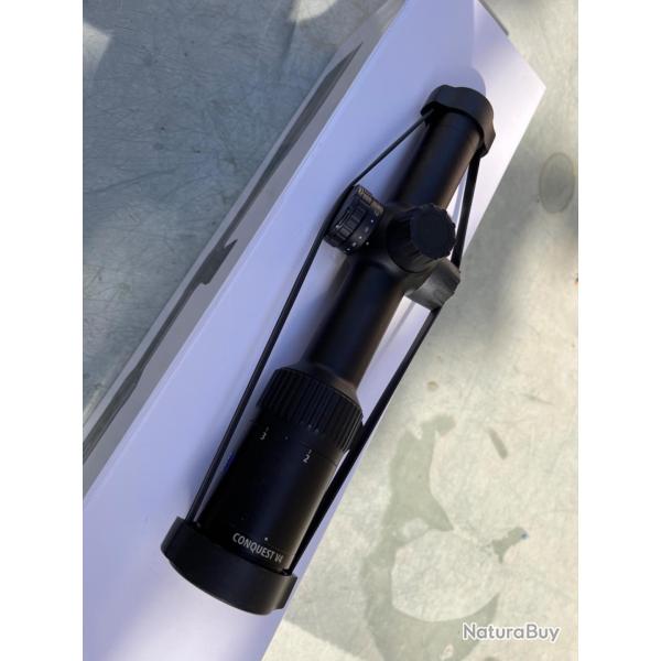 LUNETTE ZEISS CONQUEST V4 BATTUE 1-4 X 24