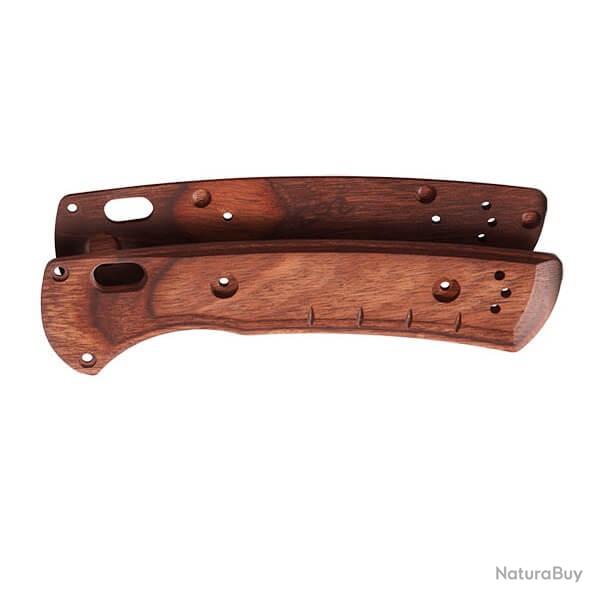 Plaquettes pour couteau pliant Benchmade Mini SlipRidge Wood