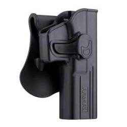 Holster rigide Amomax G2 pour r&eacute;plique Glock Airsoft Noir