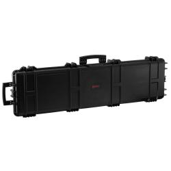 Mallette de transport &eacute;tanche Nuprol XL 137 cm avec mousse vague Noir