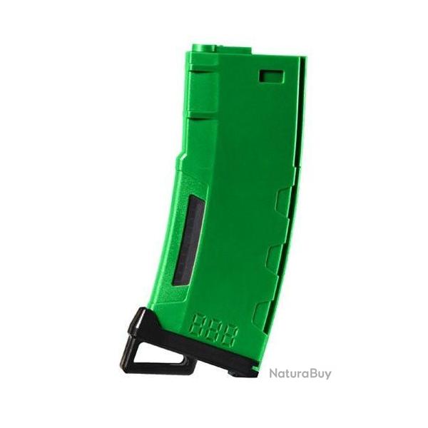 Chargeur Mid-cap Speed 130 billes M4 AEG Lancer Tactical Vert