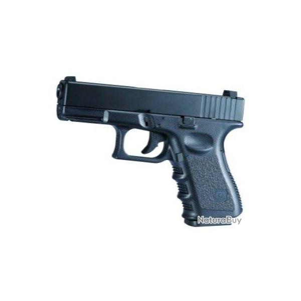 Pistolet airsoft KJ Works KP-23 � slide m�tal Noir