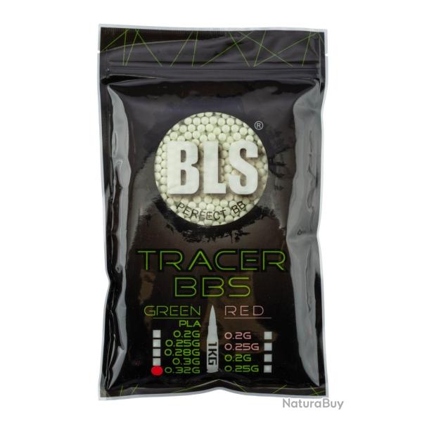 Billes airsoft tra�antes BIO BLS 6mm 0,32g vertes - Sac 1 kg Vert