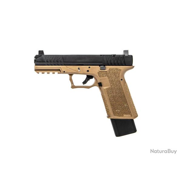 Pistolet airsoft GBB Double Eagle P80 PFS9 Bicolore