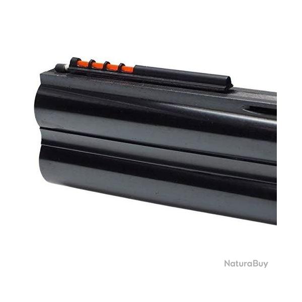 Guidon fibre optique Easy Hit 71mm diam�tre 3mm Rouge
