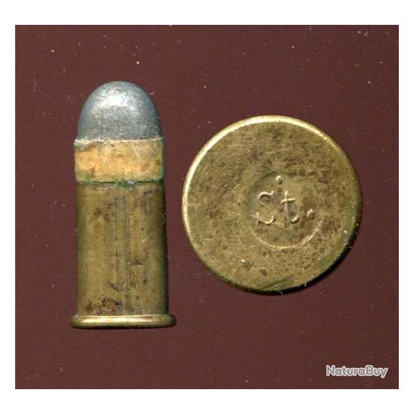 10.4 mm Stahel pour Revolver Suisse Mle 1872 � percussion annulaire - TRES RARE - PORT COMPRIS