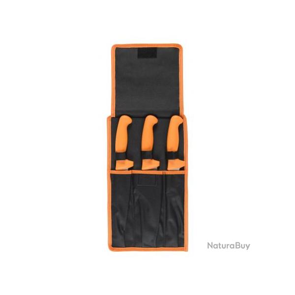 Set 3 couteaux venaison Pro Hunt