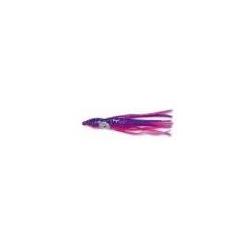 Leurre Souple Delalande Octopus 4cm Violet/rose paillet&eacute;