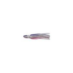 Leurre Souple Delalande Octopus 4cm Bleu/argent pail/rose
