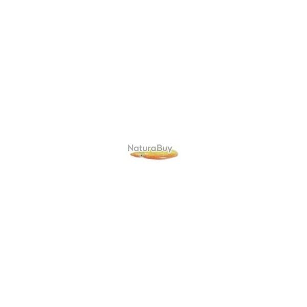 Leurre Souple Delalande Octopus 4cm Jaune Fluo/Rouge pail